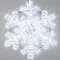Минифото #2 товара Фигура светодиодная ARD-SNOWFLAKE-M11-1250x1200-604LED White (230V, 36.5W) (Ardecoled, IP65)