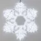 Минифото #4 товара Фигура светодиодная ARD-SNOWFLAKE-M10-1000x900-504LED White (230V, 31W) (Ardecoled, IP65)