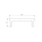 Минифото #2 товара Экран призматический LINE-W16-2000 OPAL (Arlight, Пластик)
