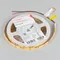 Минифото #3 товара Светодиодная лента COB-X560-10mm 24V Dim-To-Warm (14 W/m, IP20, 5m) (Arlight, Dim-To-Warm)