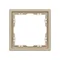 Минифото #2 товара Рамка пластиковая FRM-NOBE-SFPL-1-GD (Arlight, Золотой песок)