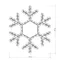 Минифото #5 товара Фигура cветодиодная ARD-SNOWFLAKE-M7-450x375-108LED Warm (230V, 6.5W) (Ardecoled, IP65)