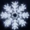 Минифото #1 товара Фигура светодиодная ARD-SNOWFLAKE-M8-950x950-540LED White (230V, 33W) (Ardecoled, IP65)
