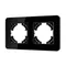 Минифото #1 товара Рамка стеклянная FRM-OMALI-GS-2-BK (Arlight, -)
