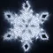 Минифото #1 товара Фигура светодиодная ARD-SNOWFLAKE-M9-900x900-360LED White (230V, 22W) (Ardecoled, IP65)