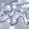 Минифото #3 товара Светодиодная гирлянда ARD-STRING-CLASSIC-10000-BLACK-100LED-MILK-STD White (230V, 7W) (Ardecoled, IP65)