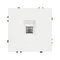 Минифото #2 товара Механизм телефонной розетки SCT-NOBE-MTL1-SFPL-WH (RJ-11, 4C) (Arlight, Белый кварц)