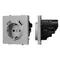 Минифото #1 товара Механизм розетки с USB зарядкой SCT-NOBE-MUAA-SFPL-IS (230V, 16A)  (Arlight, Никель)