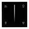 Минифото #2 товара Панель SMART-P6-DIM-G-IN Black (12-24V, 4x3A, Sens, 2.4G) (Arlight, IP20 Пластик, 5 лет)
