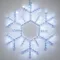 Минифото #2 товара Фигура cветодиодная ARD-SNOWFLAKE-M5-600x600-216LED White (230V, 15W) (Ardecoled, IP65)